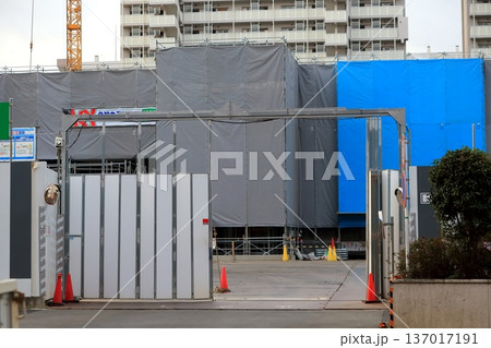 建設工事現場 建設工事現場 137017191