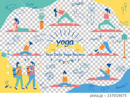 瑜珈訓練場景 137019075