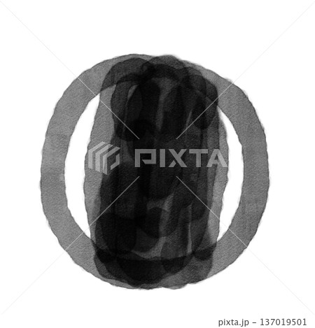 手描き風かわいい俵おにぎりイラスト 137019501