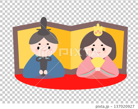 可愛的雛娃娃的插圖 137020927