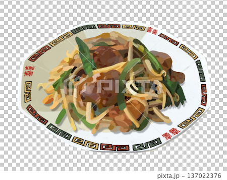 炒肝蔥（中式菜餚） 137022376