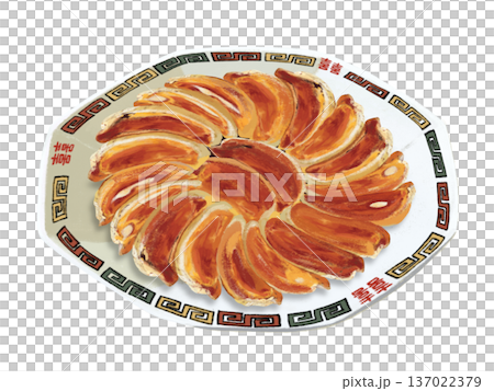 餃子（20個）中華皿 137022379