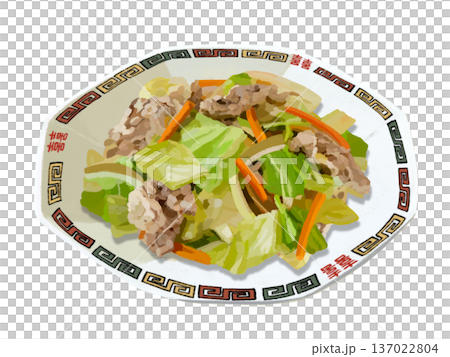 炒蔬菜（中式菜餚） 137022804