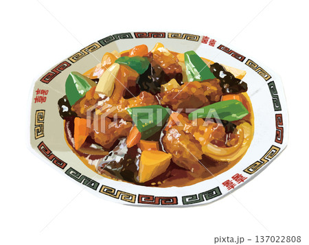 酢豚(中華皿) 酢豚(中華皿) 137022808