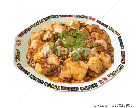 麻婆豆腐（中華皿）ネギ付き 137022900