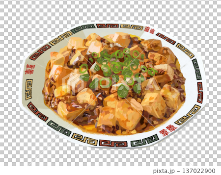 麻婆豆腐（中華皿）ネギ付き 137022900