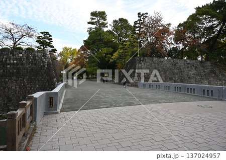 駿府城 二ノ丸 二ノ丸橋 静岡市 駿府城 二ノ丸 二ノ丸橋 静岡市 137024957