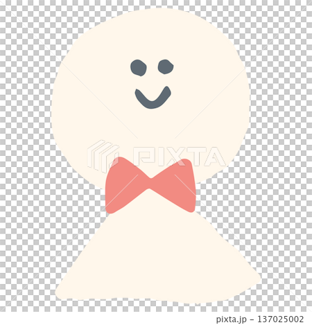 6月の園だよりに使いやすい シンプル手描き素材シリーズ|てるてるぼうず 6月の園だよりに使いやすい シンプル手描き素材シリーズ|てるてるぼうず 137025002