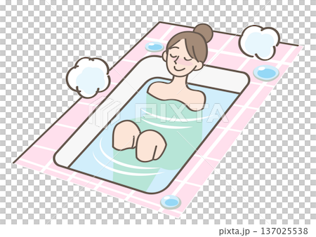 泡在浴缸裡的人 137025538