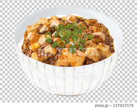 麻婆丼（白椀） 137025578