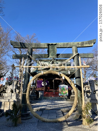 八幡神社の芽の輪 137026008