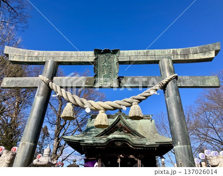 東石清水八幡神社の鳥居 137026014