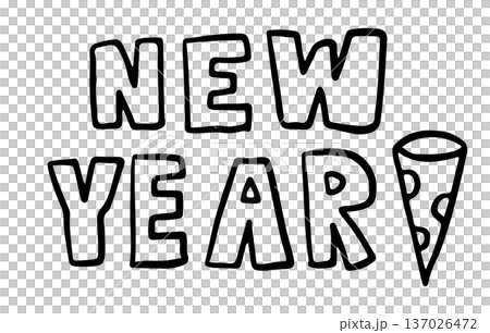 NEW YEAR letter outlines for party, celebrations, gathering, office close, decoration, festive winter activity, happy holidays, date, trip, travel, vacation, winter breaks, day off, font, text NEW YEAR letter outlines for party, celebrations, gathering, office close, decoration, festive winter activity, happy holidays, date, trip, travel, vacation, winter breaks, day off, font, text 137026472