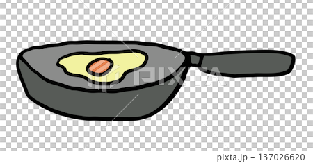 Hand drawn fried egg in a pan for breakfast, brunch, cook book, sticker, menu, cafe, restaurant, recipe, ingredient, supermarket, grocery shopping, cuisine, quick meal, market, mart, kitchenware, home Hand drawn fried egg in a pan for breakfast, brunch, cook book, sticker, menu, cafe, restaurant, recipe, ingredient, supermarket, grocery shopping, cuisine, quick meal, market, mart, kitchenware, home 137026620