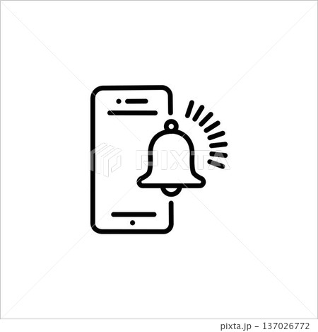 Notification Vector Solid Icons. Simple stock illustration stock Notification Vector Solid Icons. Simple stock illustration stock 137026772