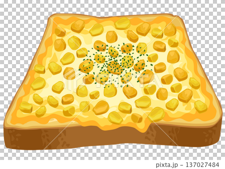 披薩吐司玉米 137027484