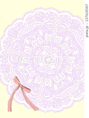 レース　リボン 137028567