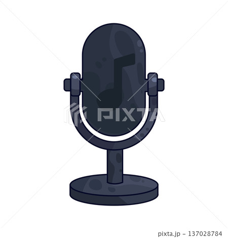 Illustration of Microphone 137028784