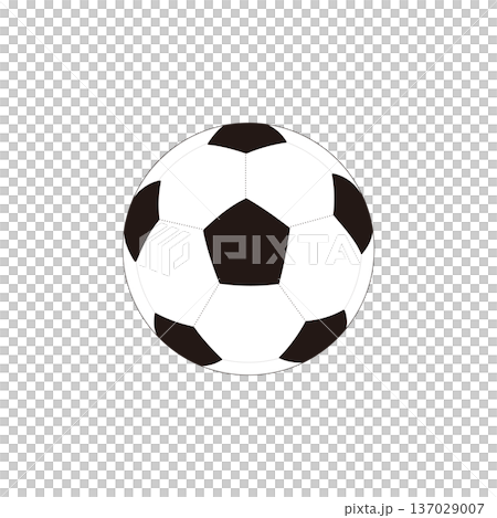 Soccer ball illustration Soccer ball illustration 137029007