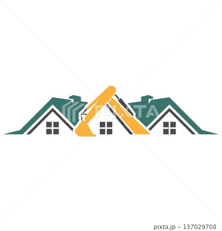 Excavator icon image design 137029708