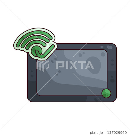 Illustration of Online 137029960