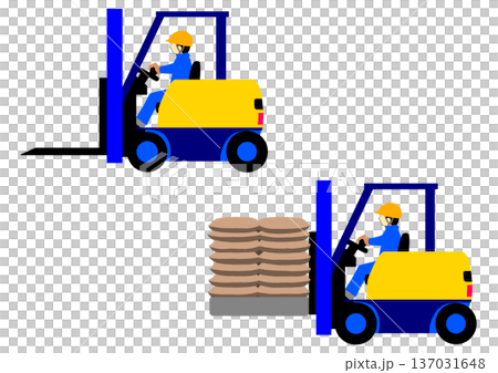 Forklift set 137031648