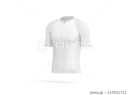 Blank white cycling zip jersey mockup png, transparent background, 3d rendering. Empty male cyclist clothing for logo mock up cut out. Clear shortsleeve team outfit for mountain cycling template. Blank white cycling zip jersey mockup png, transparent background, 3d rendering. Empty male cyclist clothing for logo mock up cut out. Clear shortsleeve team outfit for mountain cycling template. 137031711