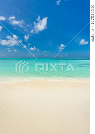 Ethereal light golden hour sunny summer beach background calm waves ocean sky Ethereal light golden hour sunny summer beach background calm waves ocean sky 137033510