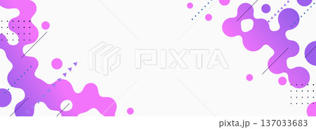 モダンなグラデーション流体抽象幾何学背景 モダンなグラデーション流体抽象幾何学背景 137033683