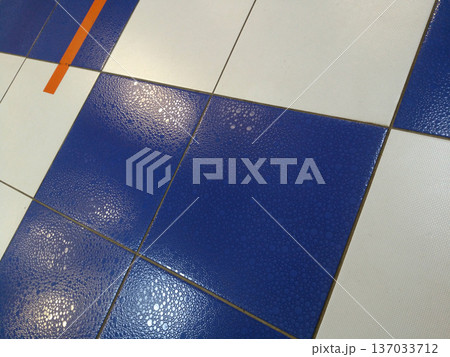 The Architecture backgrounds. Old ceramic tiles. The Architecture backgrounds. Old ceramic tiles. 137033712