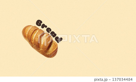 Happy Easter celebration with bread on the table ready for the family gathering Happy Easter celebration with bread on the table ready for the family gathering 137034484