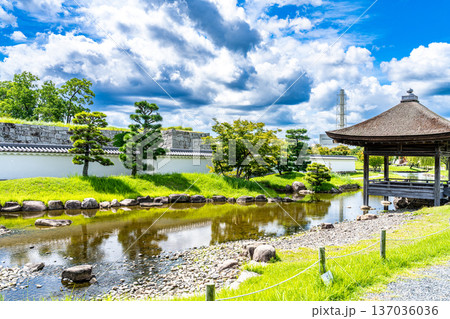 【日本100名城】初秋の赤穂城 二の丸庭園1 兵庫県赤穂市 【日本100名城】初秋の赤穂城 二の丸庭園1 兵庫県赤穂市 137036036