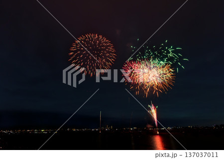 江戸川花火大会　関東 137037011