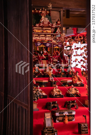 春の二川宿本陣資料館、ひなまつり〈愛知県豊橋市〉 春の二川宿本陣資料館、ひなまつり〈愛知県豊橋市〉 137037522