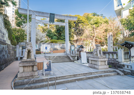 「東京都」乃木神社の風景 港区 「東京都」乃木神社の風景 港区 137038748