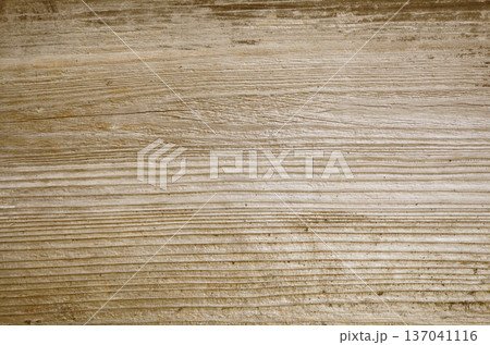 アンティークウッドの木目_木板のテクスチャ素材 137041116
