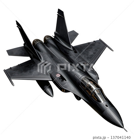 fighter aircrafts isolated on white background. fighter aircrafts isolated on white background. 137041140