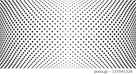 Halftone Dots Pattern. 3D Illusion. Convex Textured Background. 137041326