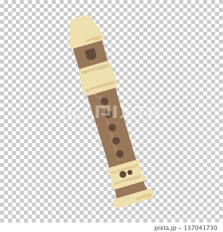 リコーダーのイラスト 137041730