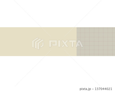 Minimal geometric grid banner background with left 137044021