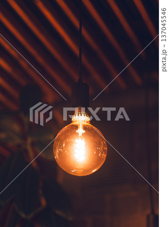 Cozy Lamp with Warm Ambient Light 137045546