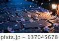 花びらが眠る石畳 137045678