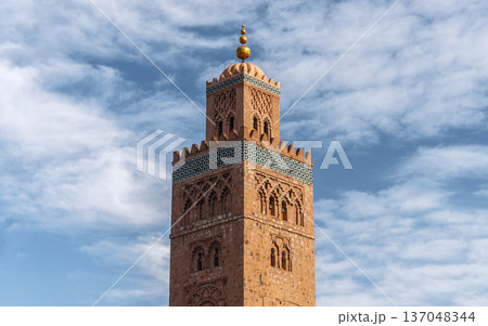 Koutoubia Mosque Tower in Marrakesh Koutoubia Mosque Tower in Marrakesh 137048344