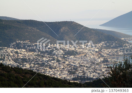 A small seaside town Bodrum 137049363