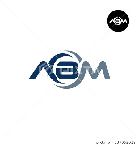 Letter ABM Logo Design Readymade Initial Letter ABM Logo Design Readymade Initial 137052018