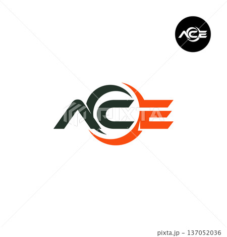 Letter ACE Logo Design Readymade Initial 137052036