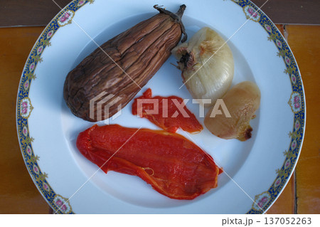 Traditional Catalan Escalivada Roasted Vegetables Traditional Catalan Escalivada Roasted Vegetables 137052263