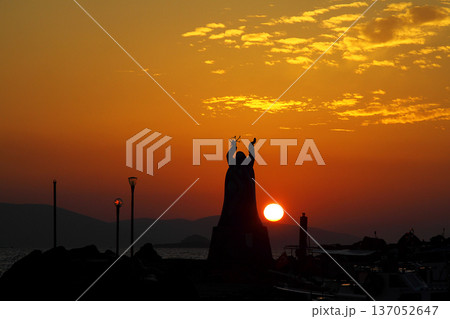 A small seaside town Turgutreis 137052647