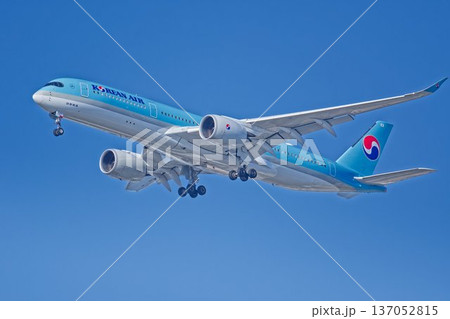 大韓航空の旅客機エアバスA350 137052815