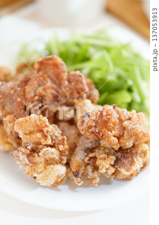 豚肉竜田揚げ 137053913